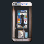 Funny New York Public Pay Phone Photograph Tough iPhone 6 Case<br><div class="desc">Funny New York public pay phone photograph. A cool urban design with a retro street payphone phone booth image.</div>