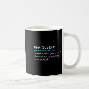 Funny New Yorker Dictionary Definition Gif Coffee Mug