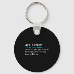 Funny New Yorker Dictionary Definition Gif Key Ring