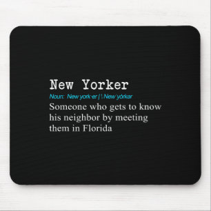 Funny New Yorker Dictionary Definition Gif Mouse Pad