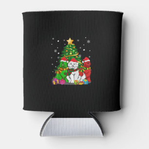 Funny Newfie Funny Newfoundland Dog Christmas Can Cooler