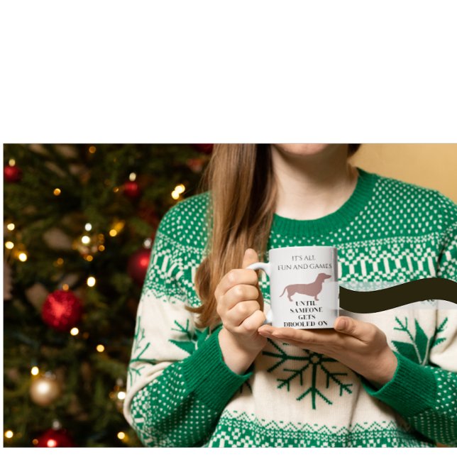 Funny Newfoundl It's All Fun and Games until sameo Coffee Mug (Creator Uploaded)