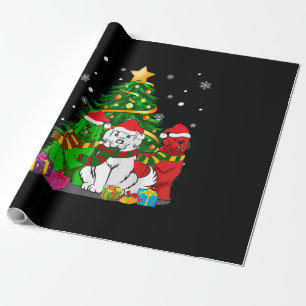 Funny Newfoundland Dog Christmas Best Gift Wrapping Paper