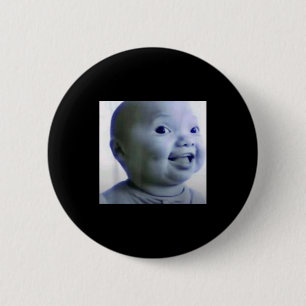 Funny Niche Baby Gen Z Meme Ai Viral Giggling Ai L 6 Cm Round Badge