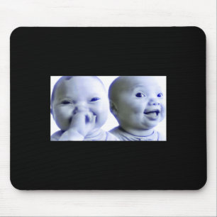 Funny Niche Baby Gen Z Meme Ai Viral Giggling Ai L Mouse Pad