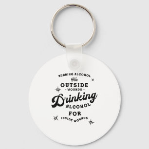Funny Nick Miller Quote Shirt_ Alcohol Saying New Key Ring