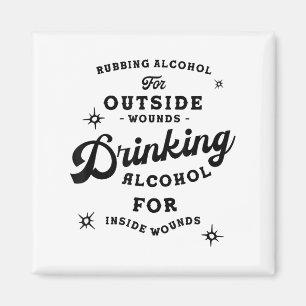 Funny Nick Miller Quote Shirt_ Alcohol Saying New  Magnet