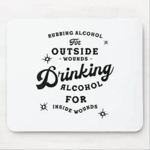 Funny Nick Miller Quote Shirt_ Alcohol Saying New  Mouse Pad