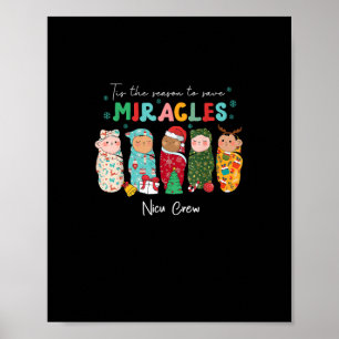 Funny Nicu Nurse Nurse Appreciation Christmas Poster