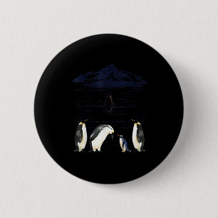 Funny Nihilist Penguin But Why Funny 6 Cm Round Badge