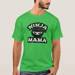 Funny NINJA MAMA Multitasking WAHM Baby New Mum Gr T-Shirt