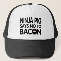 Funny Ninja Pig Says No to Bacon