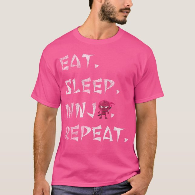 Funny Ninja Tee Martial Arts Samurai Ninjas Karate (Front)