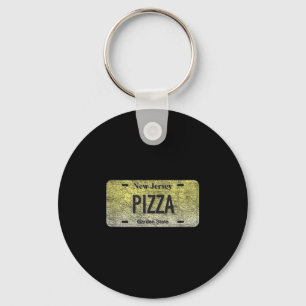 Funny Nj State Vanity License Plate Zza Key Ring