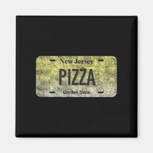 Funny Nj State Vanity License Plate Zza Magnet