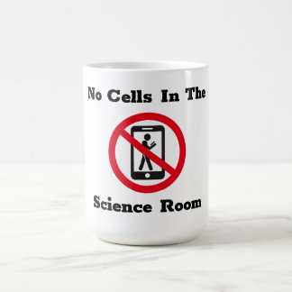 Funny No Cells in Science Room Coffee Mug