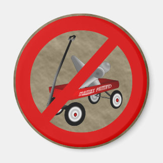 Funny No Jack Wagons Magnet