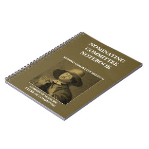 Funny Nominating Committee Quaker Meme Notebook
