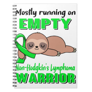 Funny Non-Hodgkin's Lymphoma Awareness Gifts Notebook