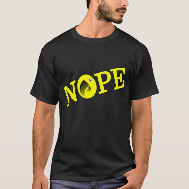 Funny Nope Face Shirt (Front)