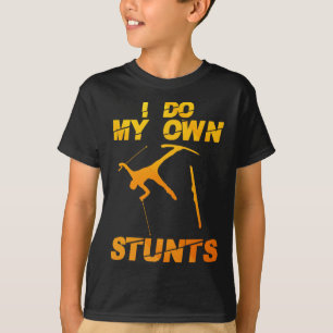 Funny Nordic Mountain Skiing Art For Men Women Ski T-Shirt