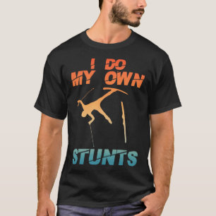 Funny Nordic Mountain Skiing Art For Men Women Ski T-Shirt