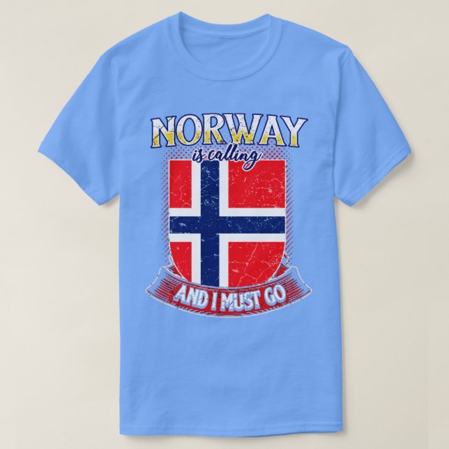 Funny Norway T-Shirt (Design Front)