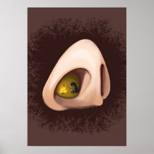 Funny Nose Bug Why We Sneeze Poster