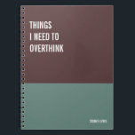 Funny Notebook, Humourous Writing Pad Journal, Not Notebook<br><div class="desc">Funny notebook to use for all your daily reminders,  deep thoughts and grievances,  or for just taking notes at school and work. It makes a great gift.</div>