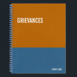 Funny Notebook, Humourous Writing Pad Journal, Not Notebook<br><div class="desc">Funny notebook to use for all your daily reminders,  deep thoughts and grievances,  or for just taking notes at school and work. It makes a great gift.</div>
