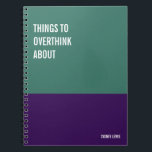 Funny Notebook, Humourous Writing Pad Journal, Not Notebook<br><div class="desc">Funny notebook to use for all your daily reminders,  deep thoughts and grievances,  or for just taking notes at school and work. It makes a great gift.</div>