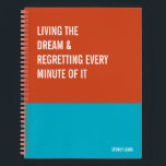 Funny Notebook, Humourous Writing Pad Journal, Not Notebook<br><div class="desc">Funny notebook to use for all your daily reminders,  deep thoughts and grievances,  or for just taking notes at school and work. It makes a great gift.</div>
