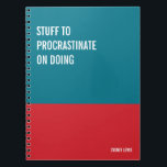 Funny Notebook, Humourous Writing Pad Journal, Not Notebook<br><div class="desc">Funny notebook to use for all your daily reminders,  deep thoughts and grievances,  or for just taking notes at school and work. It makes a great gift.</div>