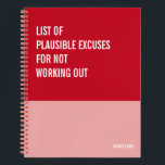 Funny Notebook, Snarky Writing Pad Journal, Note Notebook<br><div class="desc">Funny notebook to use for all your daily reminders,  deep thoughts and grievances,  or for just taking notes at school and work. It makes a great gift.</div>