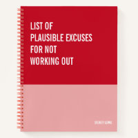 Funny Notebook, Snarky Writing Pad Journal, Note