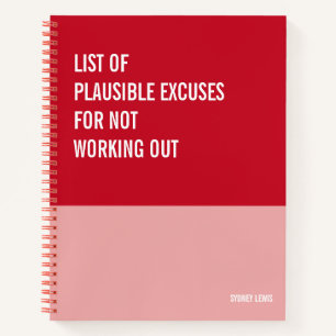 Funny Notebook, Snarky Writing Pad Journal, Note Notebook