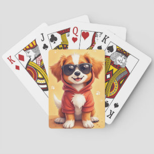 Funny Nova Scotia Duck Tolling Retriever Kawaii Playing Cards