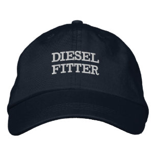 Funny Novelty DIESEL FITTER Embroidered Hat