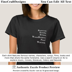 Funny Novelty Forename Name Celebration Game 02W T-Shirt