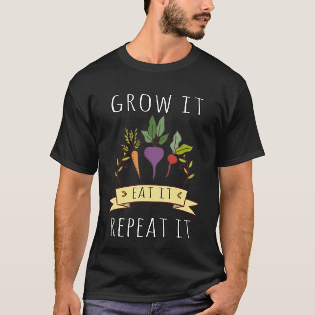 Funny Novelty Gift For Gardener T-Shirt (Front)