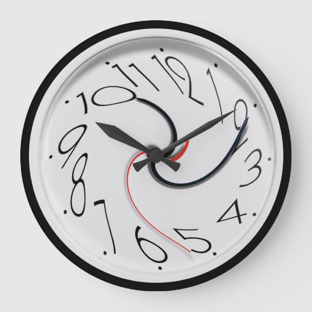 Funny Novelty Style Large Clock (Front)