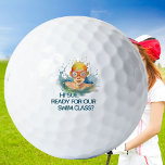 Funny Novelty Water Hole First Name  Golf Balls<br><div class="desc">(NOTE: when personalising, to maintain spacing think about only changing the name and leaving the rest of the saying in place.) We’ve all stood watching that little ball going into the water — wishing that if we’d only given it some swimming lessons, all might be well. If not, just have...</div>