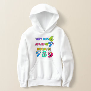 Funny Number Day Maths Hoodie for Kids   School Jo