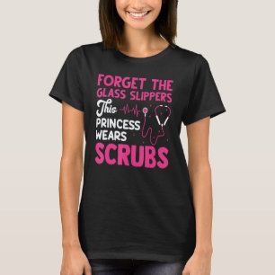 Funny Nurse Art For Women Girls RN Week Medical Ca T-Shirt