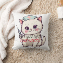 Funny Nurse Cat The Vein Finder Personalised