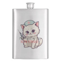 Funny Nurse Cat The Vein Finder Personalised