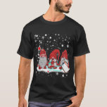 Funny Nurse Gnomes Santa Christmas Light Nursing L T-Shirt<br><div class="desc">Funny Nurse Gnomes Santa Christmas Light Nursing Lover</div>