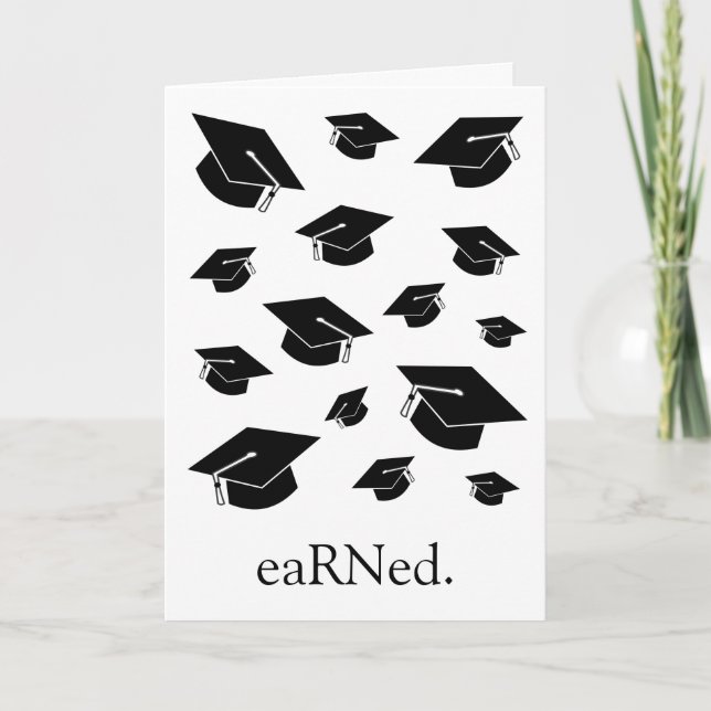 Funny Nurse Graduation Card (Front)