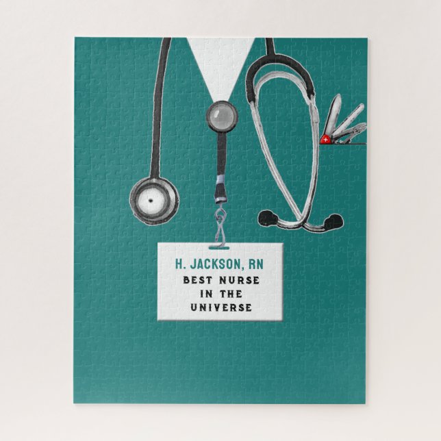 Funny Nurse Jigsaw Puzzle (Vertical)