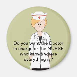 Funny Nurse Magnets